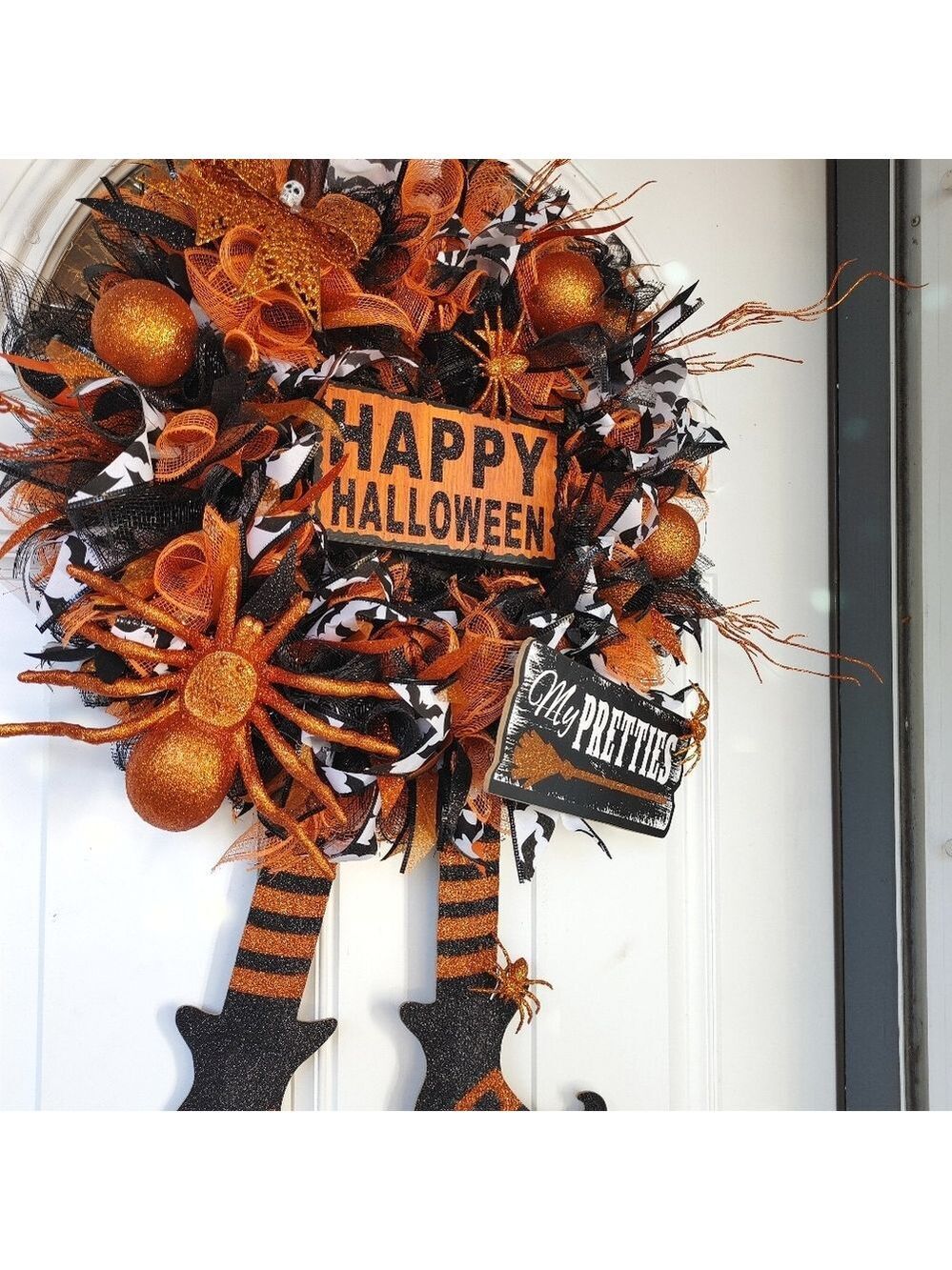 Happy Halloween My Pretties Wreath